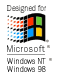 Designed for Windows NT/Windows 98